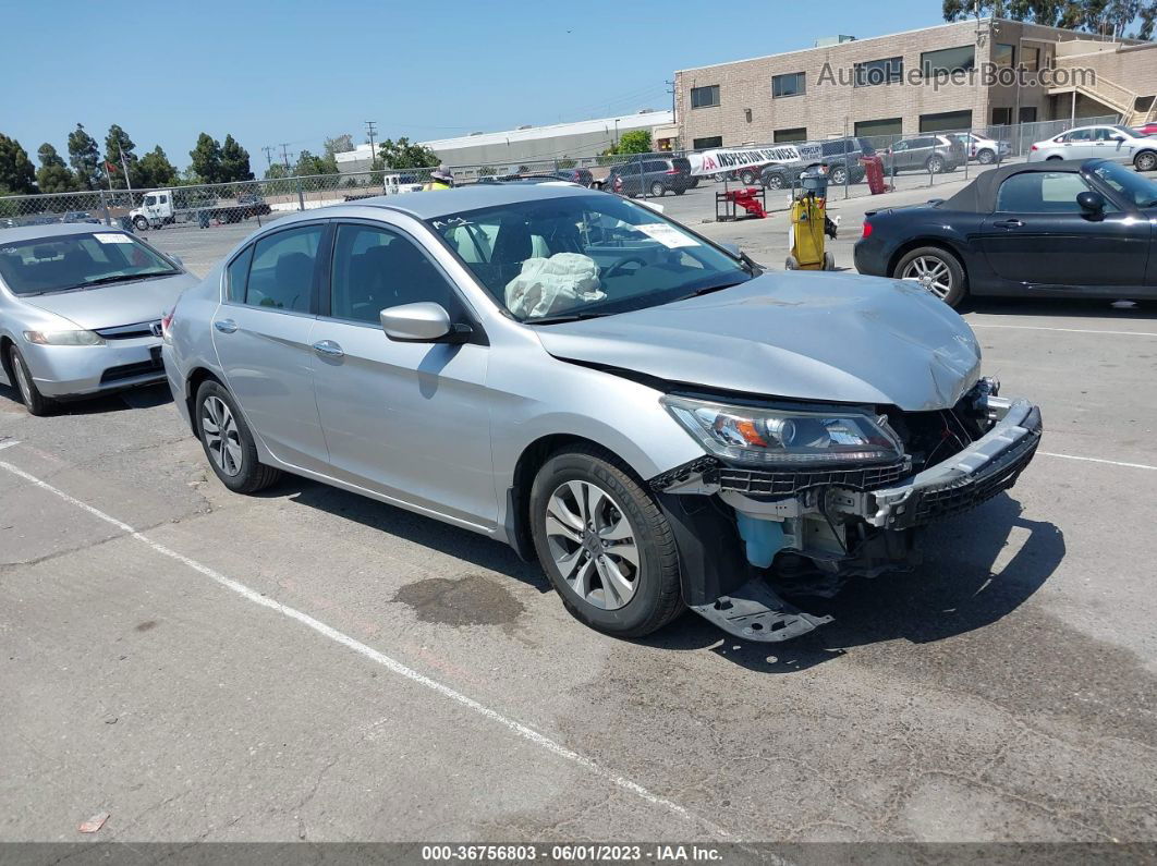 2015 Honda Accord Sedan Lx Silver vin: 1HGCR2F35FA187174