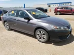 2015 Honda Accord Lx Gray vin: 1HGCR2F35FA199616