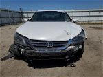 2015 Honda Accord Lx White vin: 1HGCR2F35FA204104