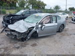 2017 Honda Accord Lx Silver vin: 1HGCR2F35HA036693