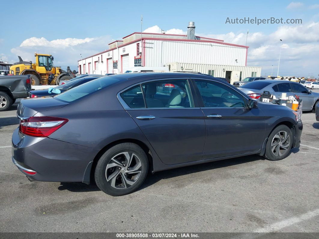 2017 Honda Accord Lx Серый vin: 1HGCR2F35HA058032