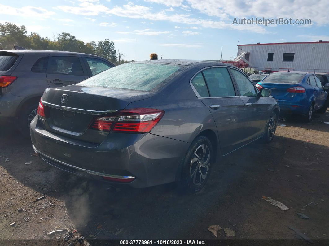 2017 Honda Accord Lx Gray vin: 1HGCR2F35HA104510