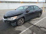 2017 Honda Accord Lx Черный vin: 1HGCR2F35HA178560