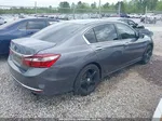 2017 Honda Accord Lx Gray vin: 1HGCR2F35HA182852