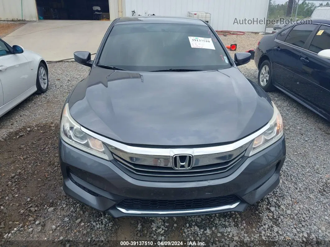 2017 Honda Accord Lx Gray vin: 1HGCR2F35HA182852