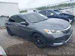 2017 Honda Accord Lx Gray vin: 1HGCR2F35HA182852