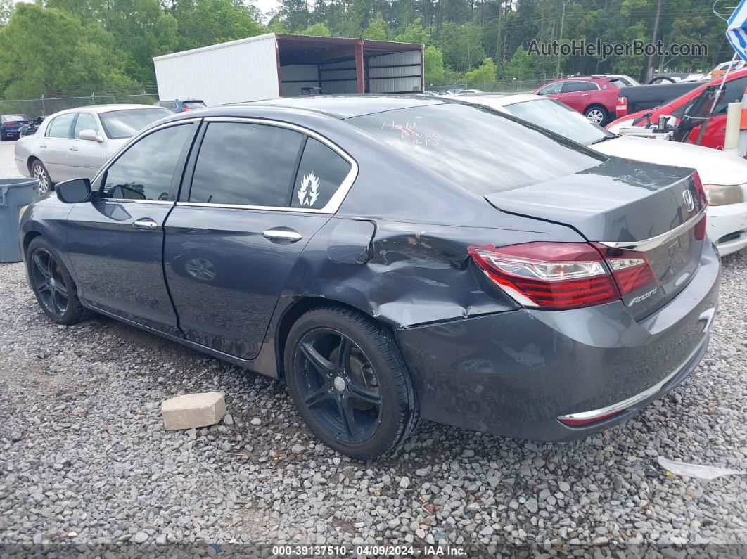 2017 Honda Accord Lx Gray vin: 1HGCR2F35HA182852