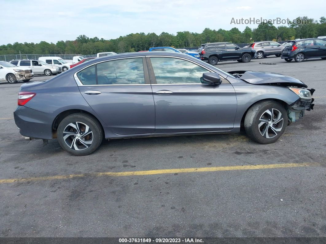 2017 Honda Accord Lx Gray vin: 1HGCR2F35HA245044