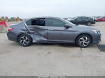 2017 Honda Accord Lx Gray vin: 1HGCR2F35HA301998