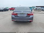 2017 Honda Accord Lx Gray vin: 1HGCR2F35HA301998