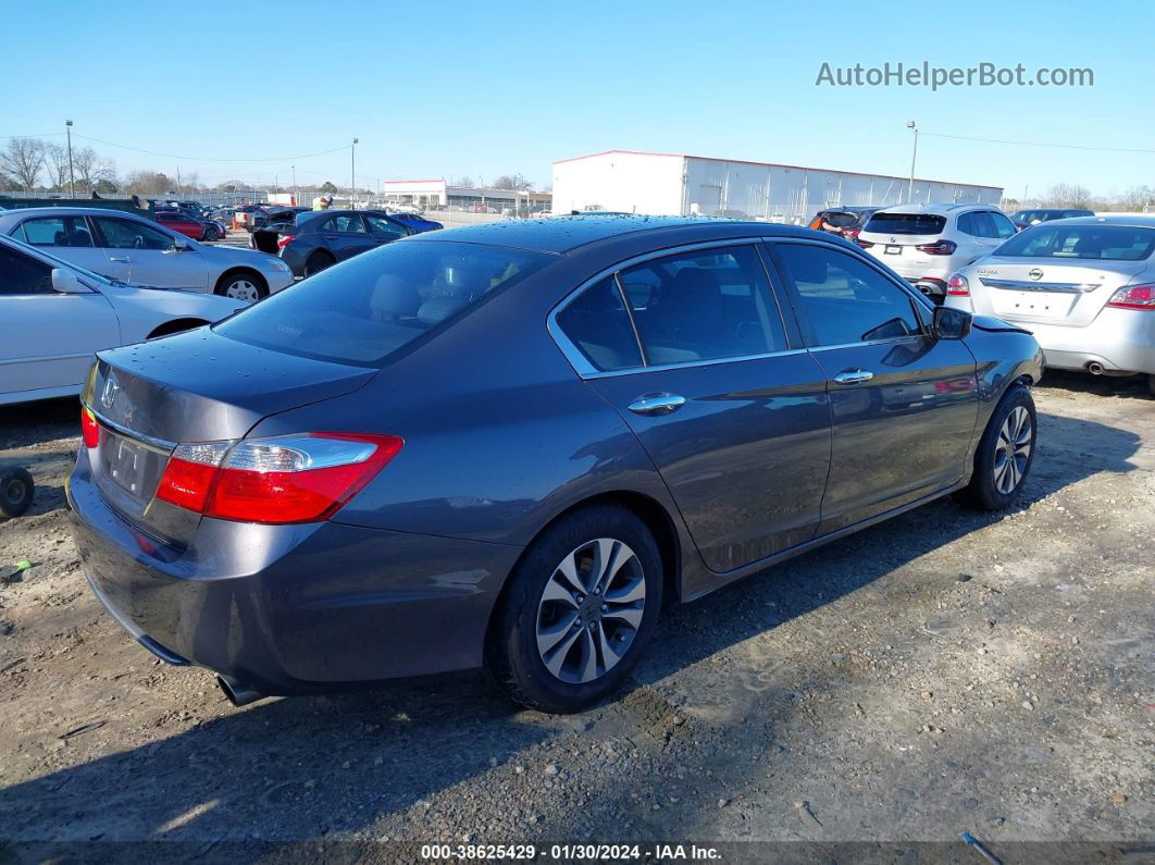 2014 Honda Accord Lx Gray vin: 1HGCR2F36EA012673