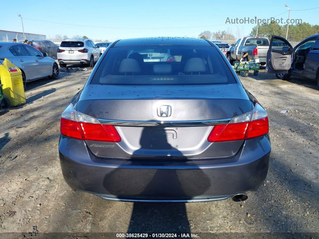 2014 Honda Accord Lx Gray vin: 1HGCR2F36EA012673