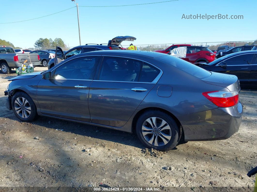 2014 Honda Accord Lx Gray vin: 1HGCR2F36EA012673