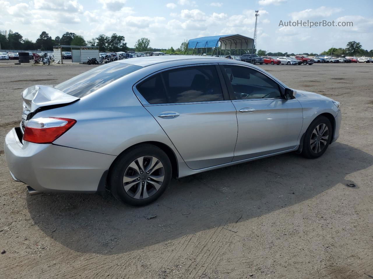 2014 Honda Accord Lx Серебряный vin: 1HGCR2F36EA128438