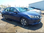 2014 Honda Accord Lx Blue vin: 1HGCR2F36EA146843