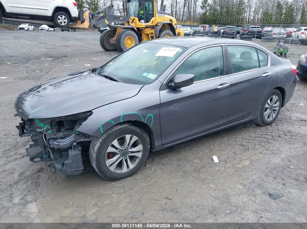 2014 Honda Accord Lx Серый vin: 1HGCR2F36EA154232