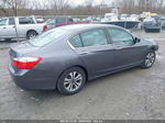 2014 Honda Accord Lx Gray vin: 1HGCR2F36EA154232