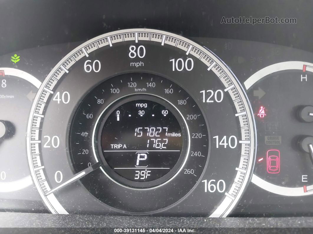 2014 Honda Accord Lx Серый vin: 1HGCR2F36EA154232