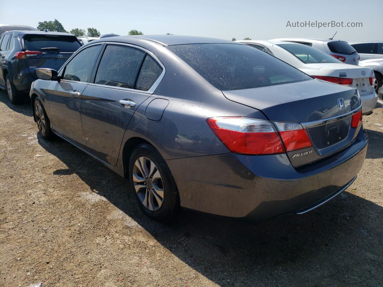 2014 Honda Accord Lx Серый vin: 1HGCR2F36EA168874