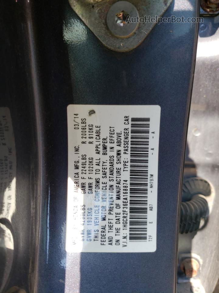 2014 Honda Accord Lx Серый vin: 1HGCR2F36EA168874