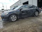 2014 Honda Accord Lx Black vin: 1HGCR2F36EA187814