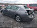 2014 Honda Accord Lx Gray vin: 1HGCR2F36EA222223