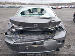 2014 Honda Accord Lx Gray vin: 1HGCR2F36EA222223