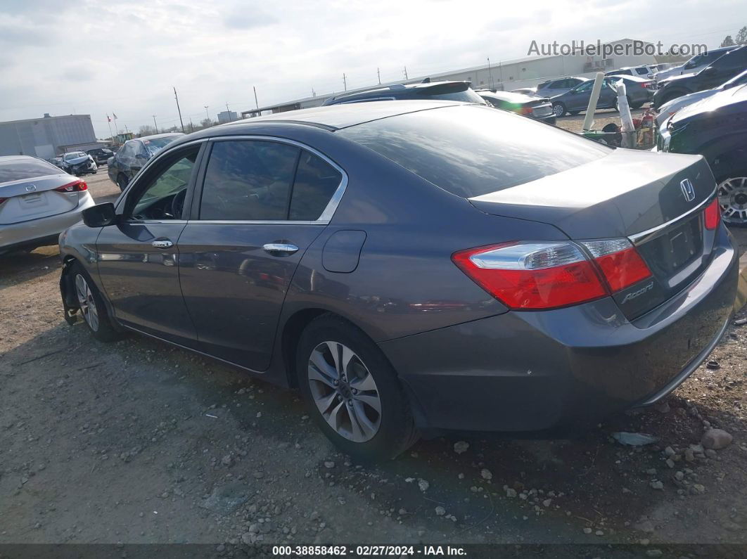 2014 Honda Accord Lx Gray vin: 1HGCR2F36EA227163