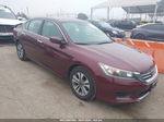 2014 Honda Accord Lx Бордовый vin: 1HGCR2F36EA234145