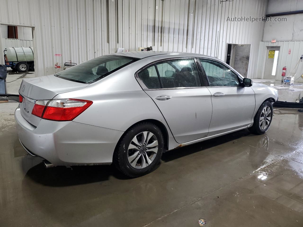 2014 Honda Accord Lx Серебряный vin: 1HGCR2F36EA282020