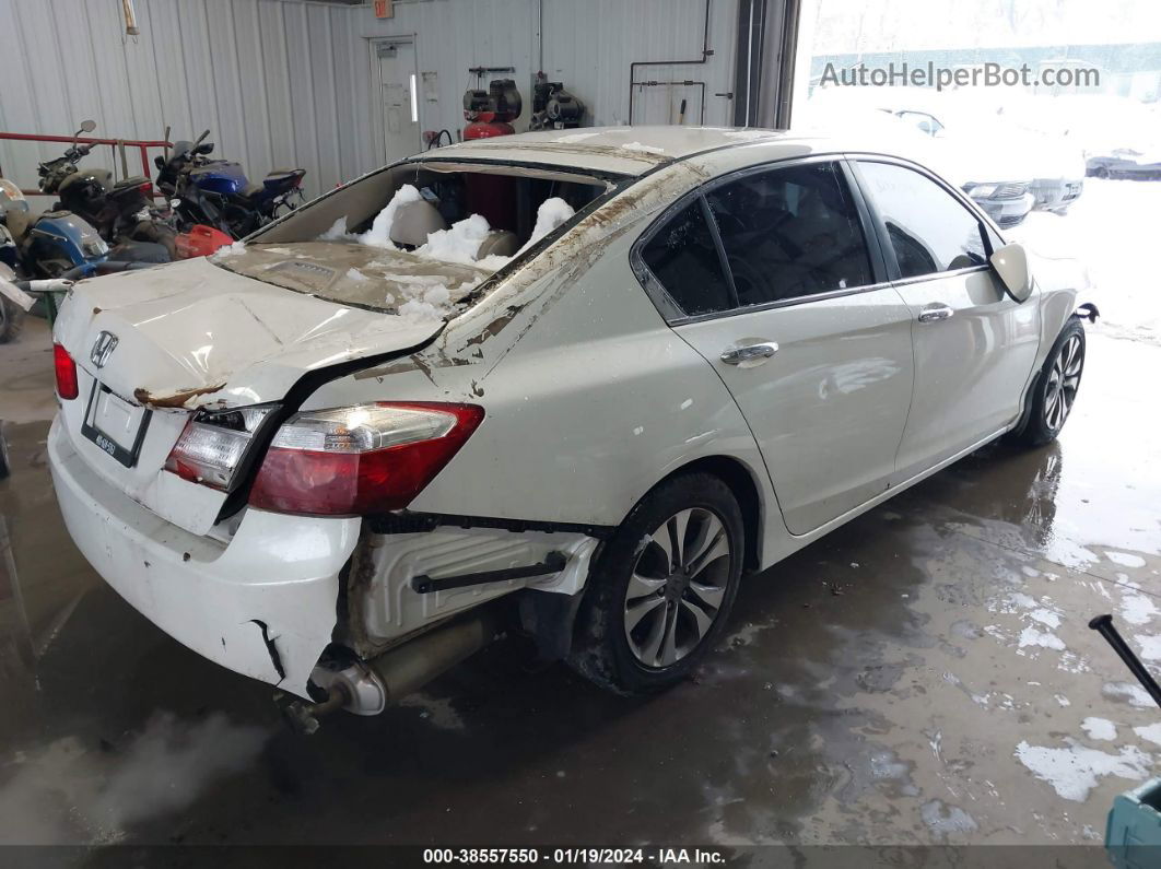 2015 Honda Accord Lx Белый vin: 1HGCR2F36FA007152