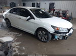 2015 Honda Accord Lx White vin: 1HGCR2F36FA007152