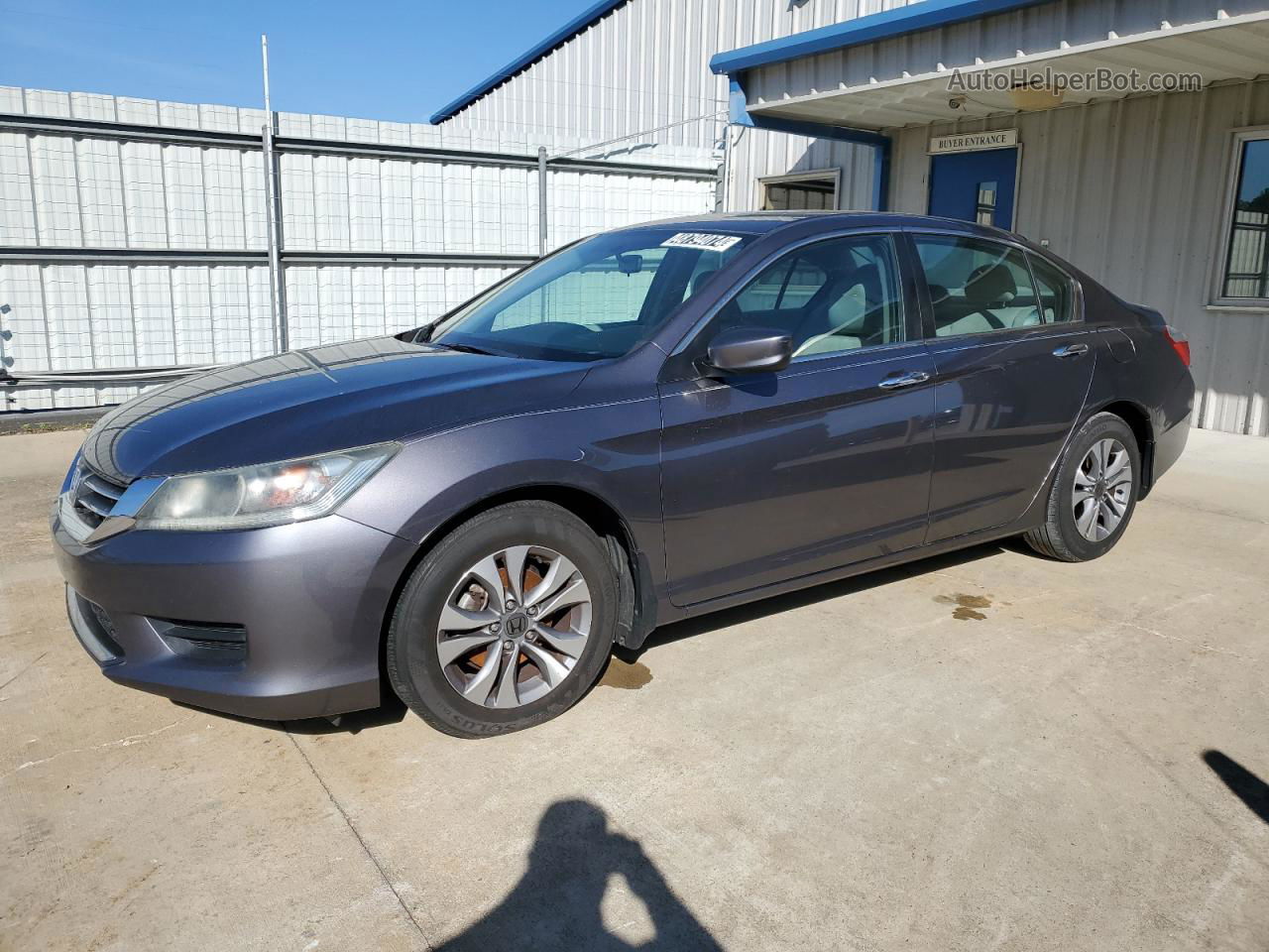 2015 Honda Accord Lx Серый vin: 1HGCR2F36FA031905