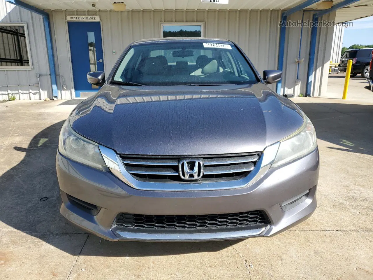 2015 Honda Accord Lx Gray vin: 1HGCR2F36FA031905