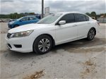 2015 Honda Accord Lx White vin: 1HGCR2F36FA043777