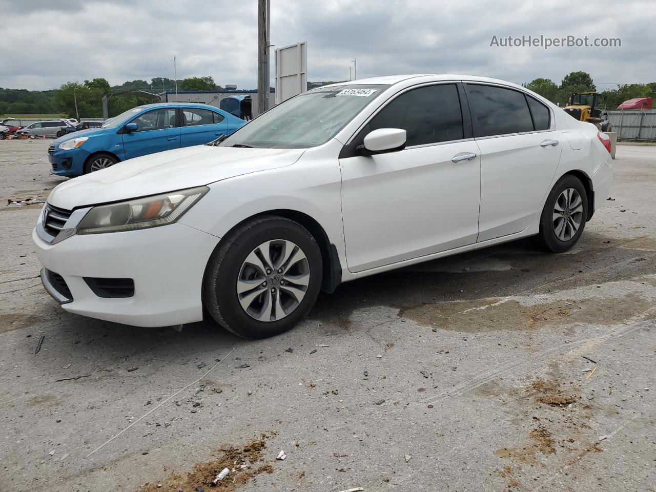 2015 Honda Accord Lx Белый vin: 1HGCR2F36FA043777