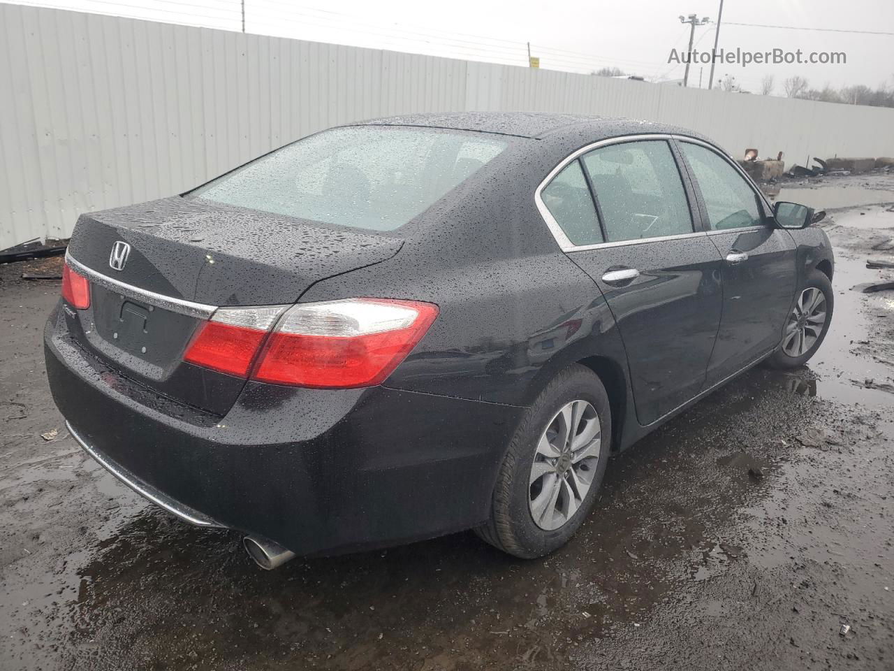 2015 Honda Accord Lx Черный vin: 1HGCR2F36FA065892