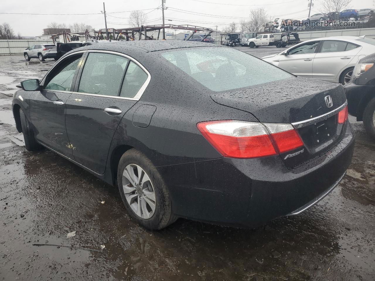 2015 Honda Accord Lx Черный vin: 1HGCR2F36FA065892