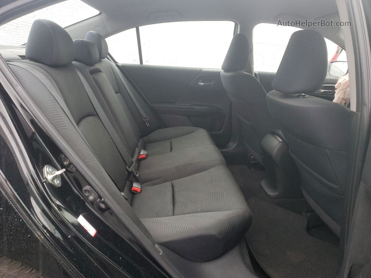 2015 Honda Accord Lx Черный vin: 1HGCR2F36FA065892