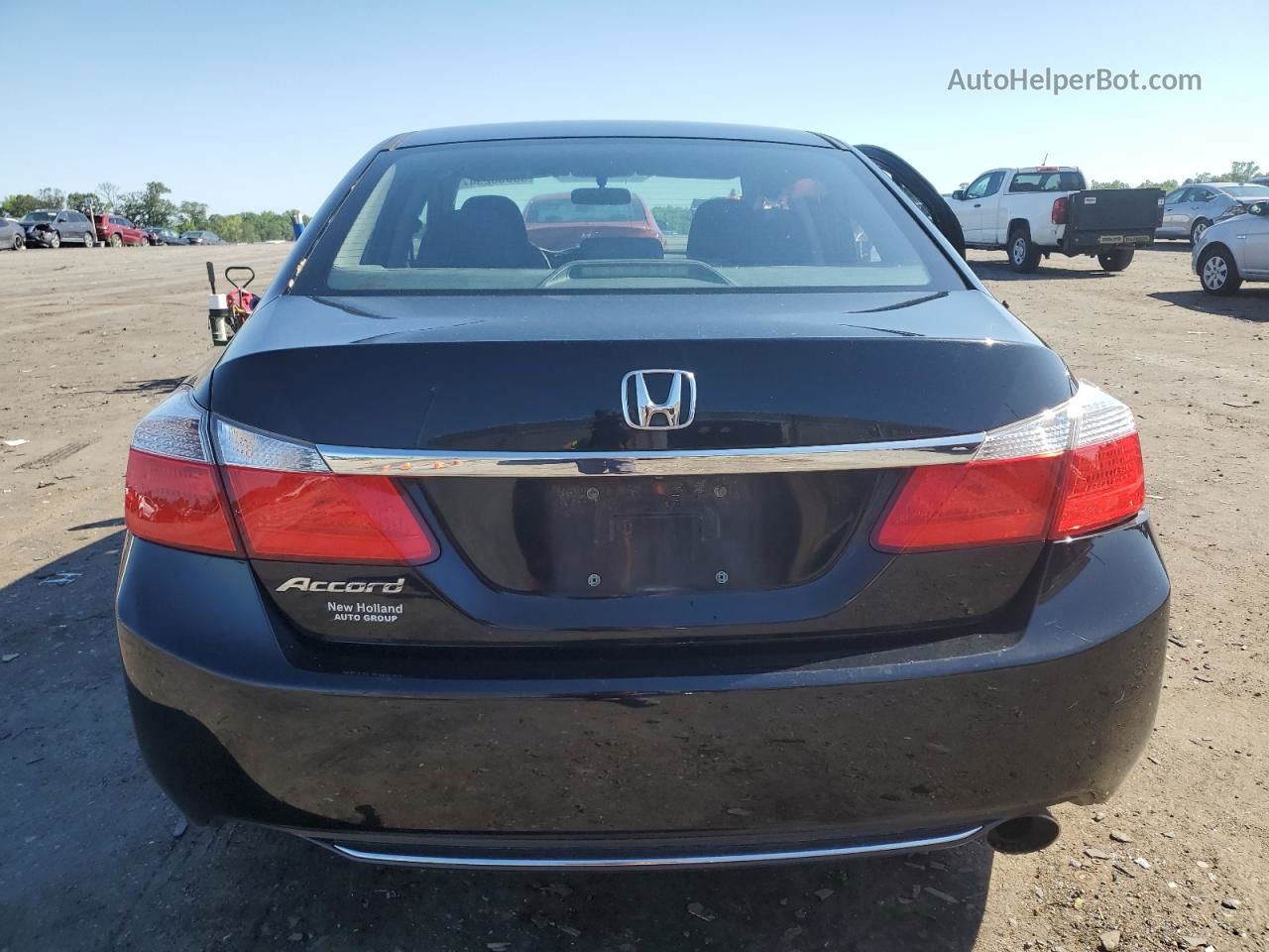 2015 Honda Accord Lx Черный vin: 1HGCR2F36FA065911