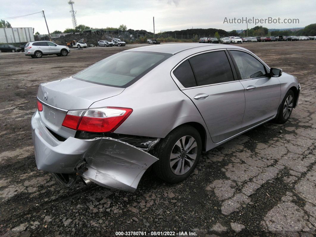 2015 Honda Accord Sedan Lx Silver vin: 1HGCR2F36FA086693