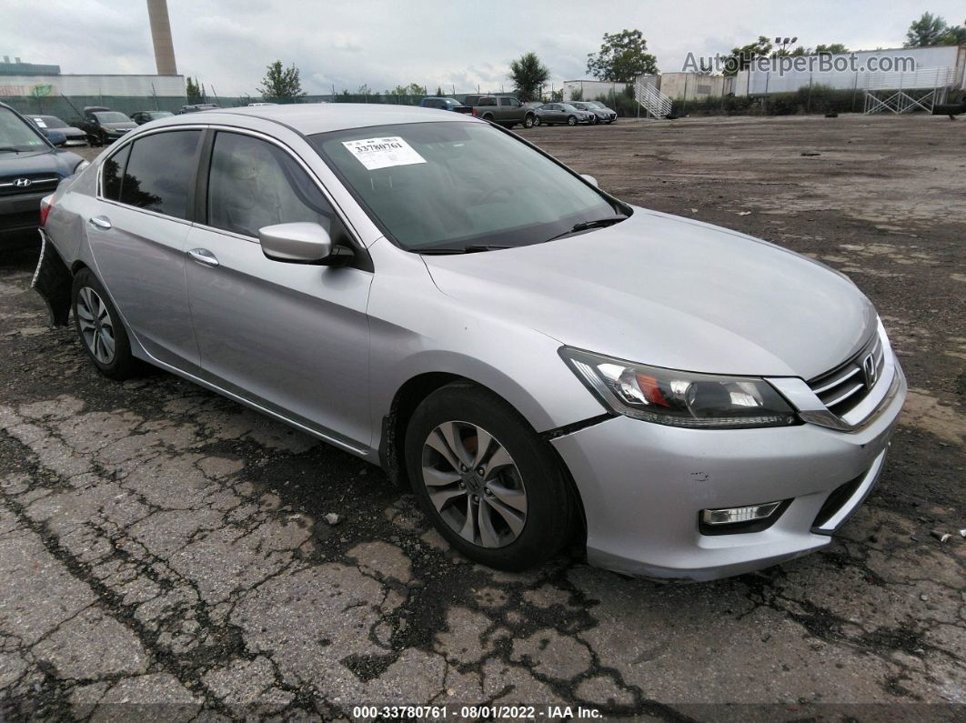 2015 Honda Accord Sedan Lx Silver vin: 1HGCR2F36FA086693