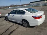 2015 Honda Accord Lx White vin: 1HGCR2F36FA101161