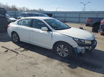 2015 Honda Accord Lx White vin: 1HGCR2F36FA101161