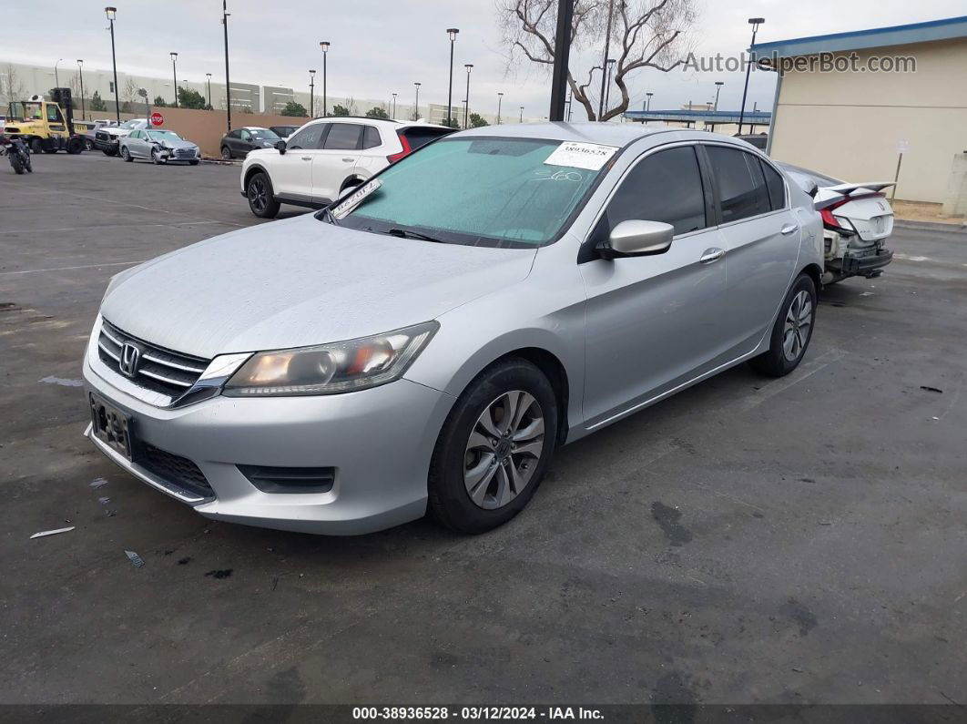 2015 Honda Accord Lx Silver vin: 1HGCR2F36FA106215