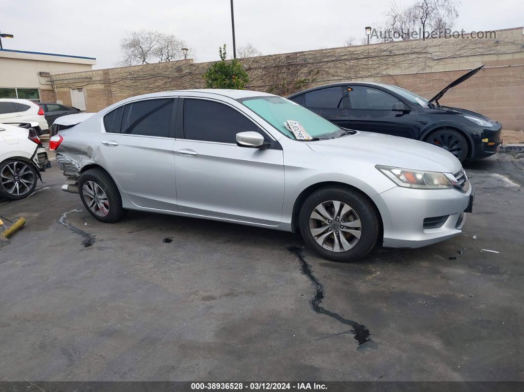 2015 Honda Accord Lx Silver vin: 1HGCR2F36FA106215