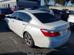 2015 Honda Accord Lx White vin: 1HGCR2F36FA124617