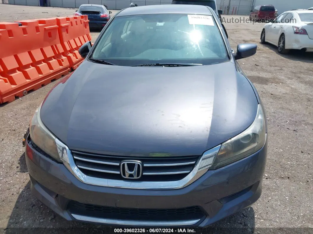 2015 Honda Accord Lx Gray vin: 1HGCR2F36FA136931