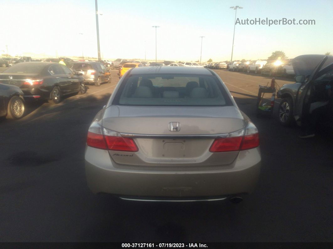 2015 Honda Accord Lx Beige vin: 1HGCR2F36FA163157