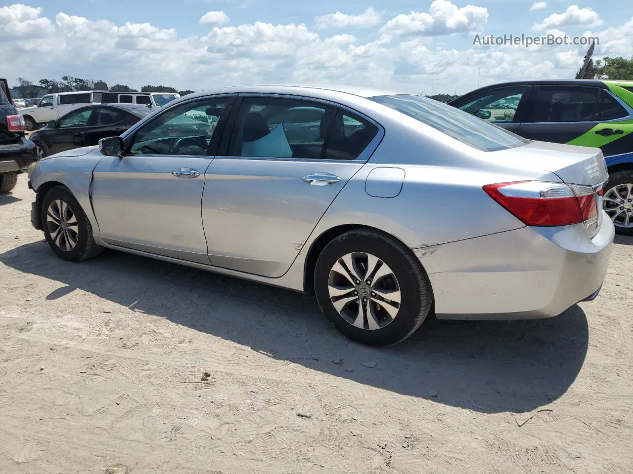 2015 Honda Accord Lx Серебряный vin: 1HGCR2F36FA171677